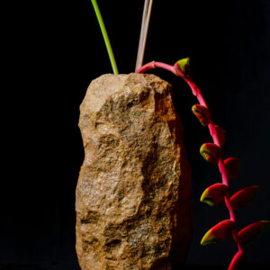 Glauconite Rock Natural Monolith Vase - Limited Edition